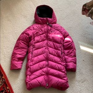 Marmot pink girls winter coat. Size M